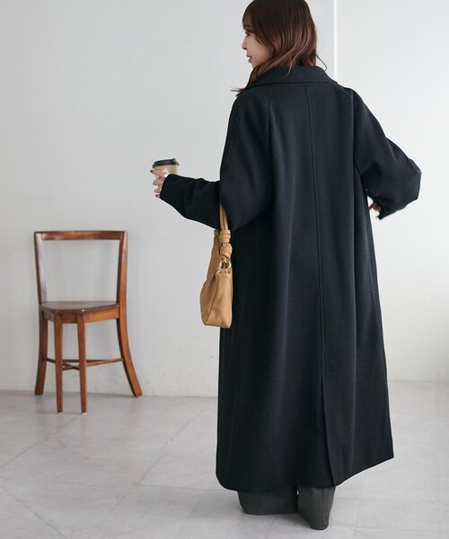 Discoat（ディスコート） ステンカラーコート コート 中空糸ステン