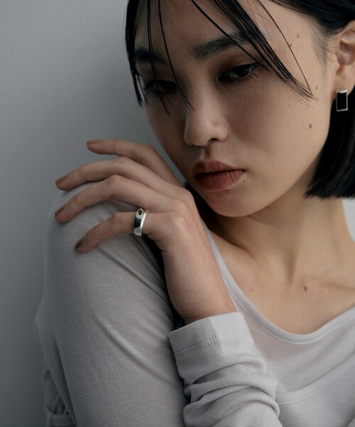 COCOSHNIK（ココシュニック） 指輪 リング シルバー コンケイブ