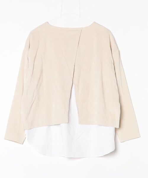 「GALLARDAGALANTE」 長袖カットソー FREE ベージュ レディース_画像2