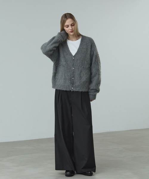 「CALLNE」 ローファー 42 ブラック メンズ_画像4