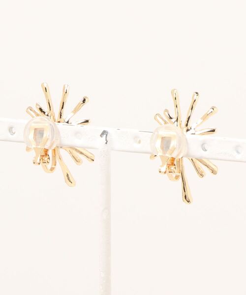 「TIMELESS&THREE」 イヤリング（両耳用） FREE ゴールド レディース_画像2