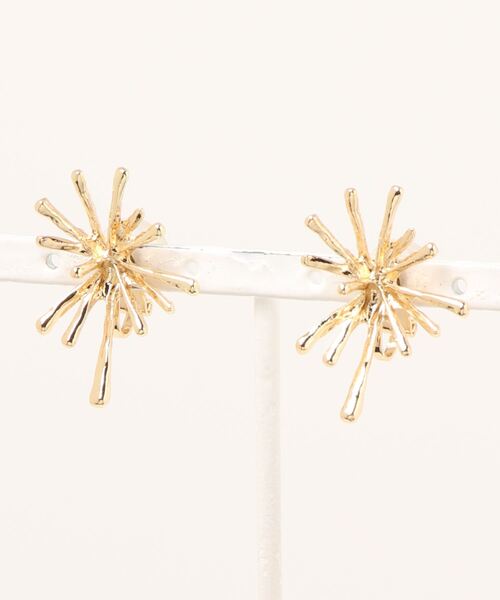 「TIMELESS&THREE」 イヤリング（両耳用） FREE ゴールド レディース_画像3