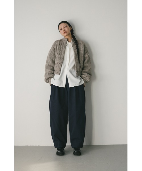 STYLEMIXER 2WAYストリングロングニット　カーディガン ロング ニットカーディガン レディース[品番：AGCW0003328]｜SUNSHINE