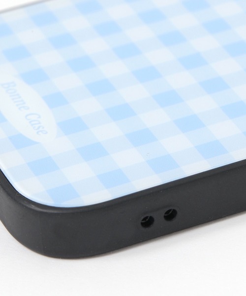 tiny tiny（ティニーティニー） スマホケース ギンガムチェック柄