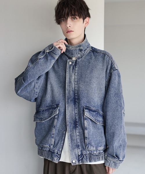 ETELIO」 デニムジャケット M ブルー メンズ : ZOZOTOWN Yahoo!店