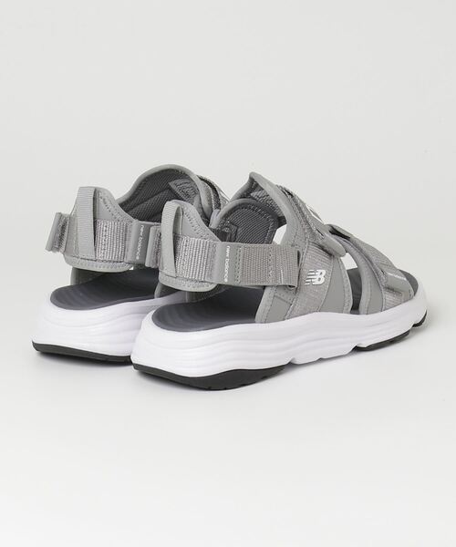 「New Balance」 サンダル 23.0cm グレー メンズ_画像2
