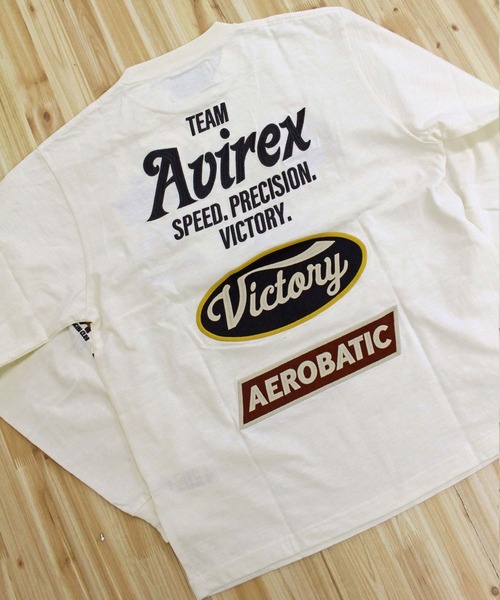 tシャツ A.A.R.C-EMBROIDERY L/S T-SHIRT メンズ レディースの画像