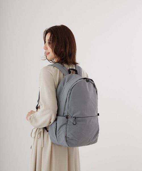 「TRAVEL SHOP MILESTO」 リュック フリ- ブラック レディース_画像4