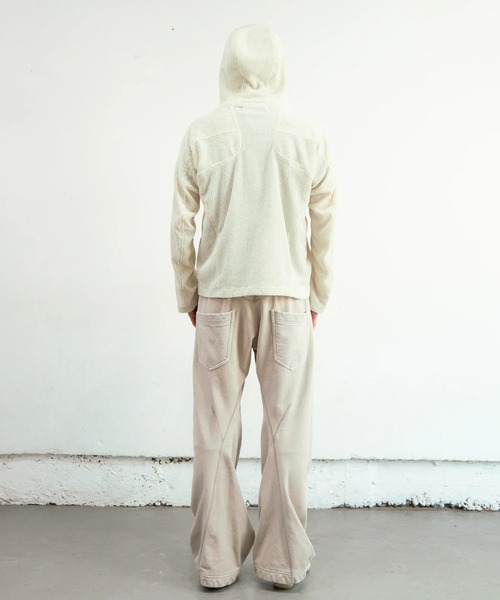 NVRFRGT（ネヴァーフォーゲット） パーカー 「NVRFRGT」SEMI SHEER