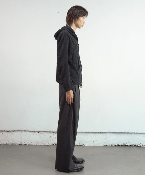 NVRFRGT（ネヴァーフォーゲット） パーカー 「NVRFRGT」SEMI SHEER