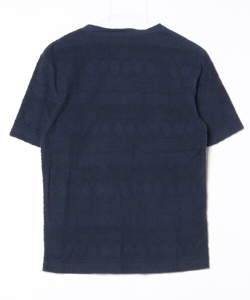 「SHIPS JET BLUE」 半袖Tシャツ SMALL ネイビー メンズ_画像2