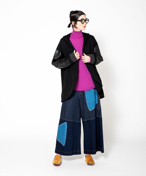 「TSUMORI CHISATO」 ジャケット 02 ブラック レディース_4