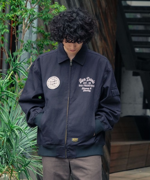 「BEN DAVIS」 ブルゾン X-LARGE ブラック メンズ_画像6