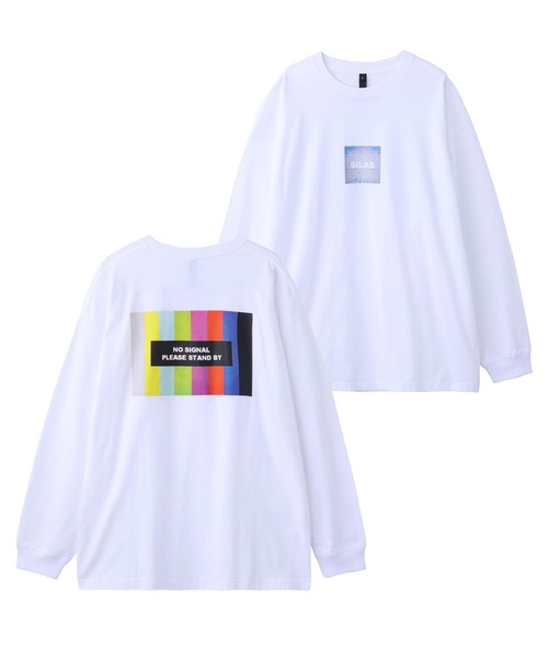 「SILAS」 長袖Tシャツ L ブラウン メンズ_画像4