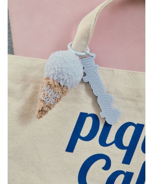 gelato pique（ジェラートピケ） キーケース 「cafe」アイスチャーム