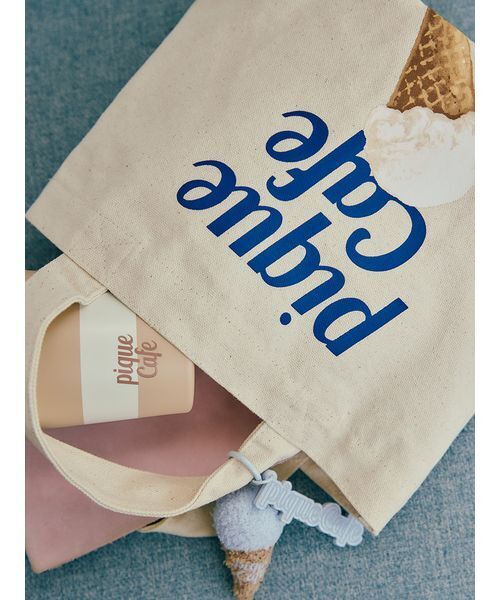 gelato pique（ジェラートピケ） キーケース 「cafe」アイスチャーム