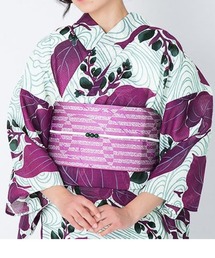 芸艸堂  荻野一水　綿紅梅　（完売品）定価38,500 値下げしました 芸艸堂 浴衣 芸艸堂浴衣セット「水葵」荻野一水 綿紅梅