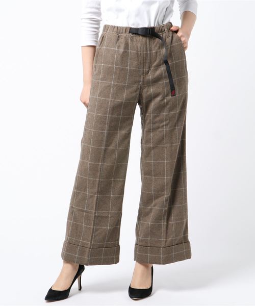 人気SALE パンツ DOUBLE MACKIN WIDE PANTS GLP-19F013 ZOZOTOWN PayPayモール店 - 通販 - PayPayモール WOOL BLEND 通販在庫