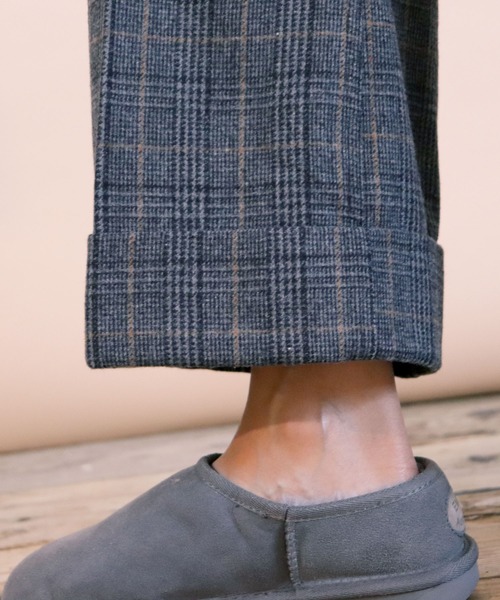人気SALE パンツ DOUBLE MACKIN WIDE PANTS GLP-19F013 ZOZOTOWN PayPayモール店 - 通販 - PayPayモール WOOL BLEND 通販在庫