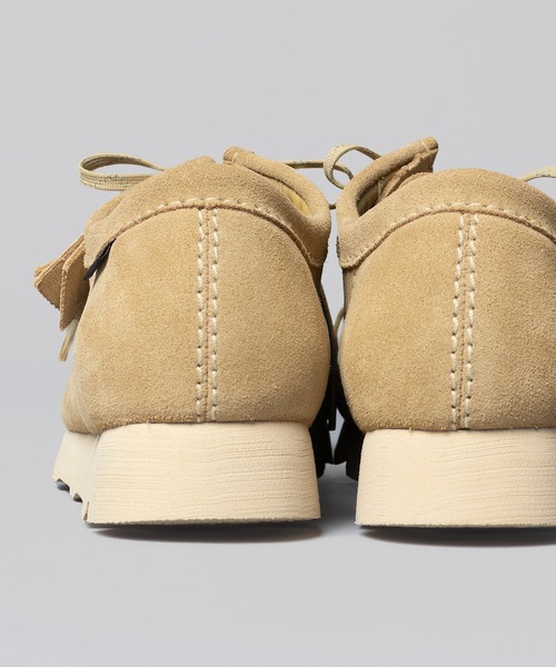 シューズ モカシン デッキシューズ 【 CLARKS / クラークス 】 Wallabee GTX メンズワラビーゴアテックス　防水 CLARKS クラークス Wallabee GTX MALIBU，アートカイブス