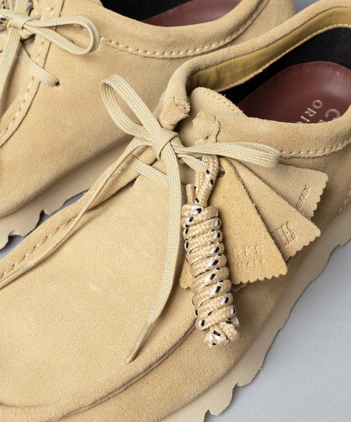 シューズ モカシン デッキシューズ 【 CLARKS / クラークス 】 Wallabee GTX メンズワラビーゴアテックス　防水 CLARKS クラークス Wallabee GTX MALIBU，アートカイブス