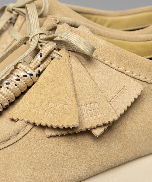 シューズ モカシン デッキシューズ 【 CLARKS / クラークス 】 Wallabee GTX メンズワラビーゴアテックス　防水 CLARKS クラークス Wallabee GTX MALIBU，アートカイブス