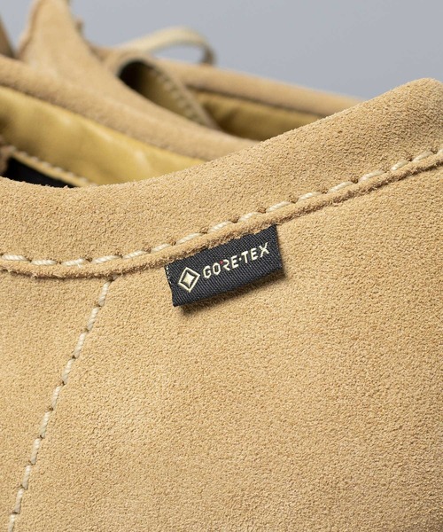 シューズ モカシン デッキシューズ 【 CLARKS / クラークス 】 Wallabee GTX メンズワラビーゴアテックス　防水 CLARKS クラークス Wallabee GTX MALIBU，アートカイブス