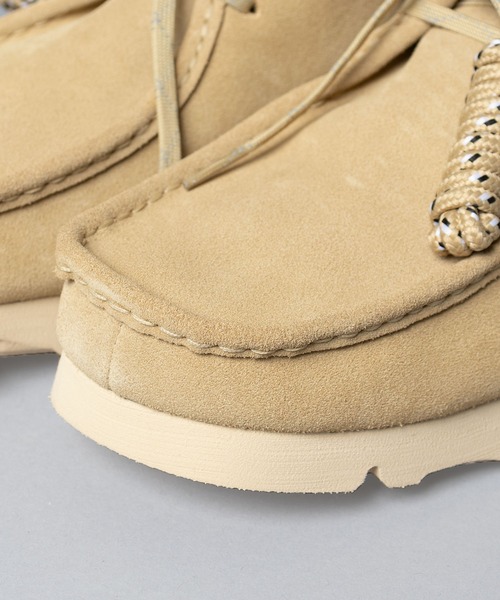 シューズ モカシン デッキシューズ 【 CLARKS / クラークス 】 Wallabee GTX メンズワラビーゴアテックス　防水 CLARKS クラークス Wallabee GTX MALIBU，アートカイブス