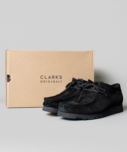 シューズ モカシン デッキシューズ 【 CLARKS / クラークス 】 Wallabee GTX メンズワラビーゴアテックス　防水 CLARKS クラークス Wallabee GTX MALIBU，アートカイブス