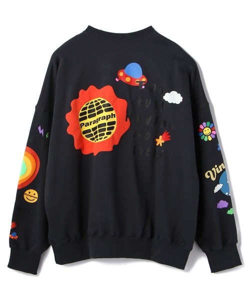 スウェット Paragraph/パラグラフ/ハッピーロゴプルオーバースウェット/Happy Logo Sweat/PARAGRAPH_NO.43|ZOZOTOWN PayPayモール店|08