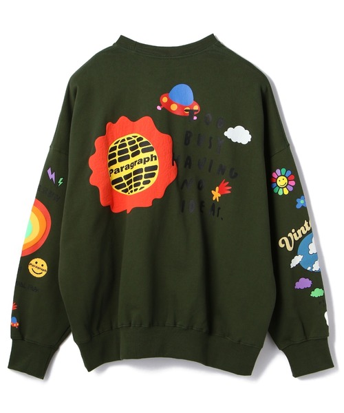 スウェット Paragraph/パラグラフ/ハッピーロゴプルオーバースウェット/Happy Logo Sweat/PARAGRAPH_NO.43|ZOZOTOWN PayPayモール店|14