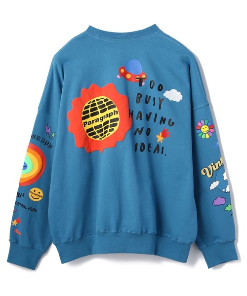 スウェット Paragraph/パラグラフ/ハッピーロゴプルオーバースウェット/Happy Logo Sweat/PARAGRAPH_NO.43|ZOZOTOWN PayPayモール店|15