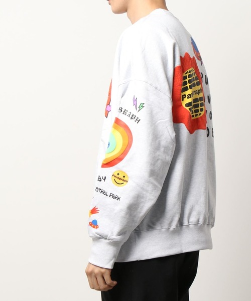 スウェット Paragraph/パラグラフ/ハッピーロゴプルオーバースウェット/Happy Logo Sweat/PARAGRAPH_NO.43|ZOZOTOWN PayPayモール店|06