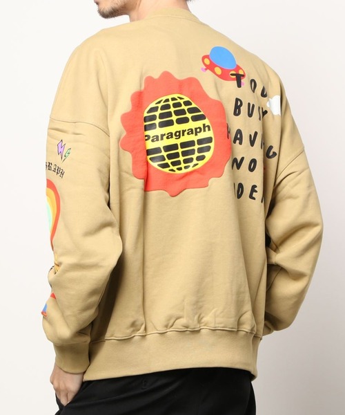 スウェット Paragraph/パラグラフ/ハッピーロゴプルオーバースウェット/Happy Logo Sweat/PARAGRAPH_NO.43|ZOZOTOWN PayPayモール店|13