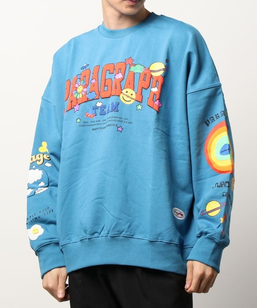 スウェット Paragraph/パラグラフ/ハッピーロゴプルオーバースウェット/Happy Logo Sweat/PARAGRAPH_NO.43|ZOZOTOWN PayPayモール店|16