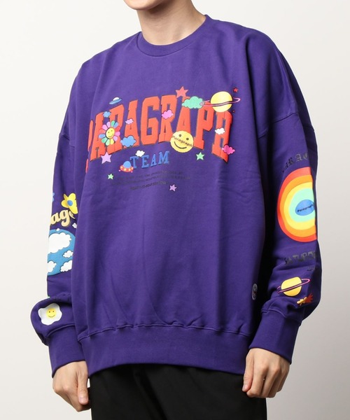 スウェット Paragraph/パラグラフ/ハッピーロゴプルオーバースウェット/Happy Logo Sweat/PARAGRAPH_NO.43|ZOZOTOWN PayPayモール店|19