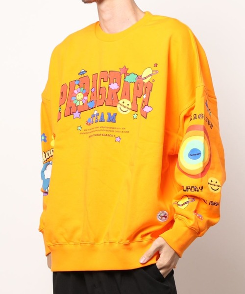 スウェット Paragraph/パラグラフ/ハッピーロゴプルオーバースウェット/Happy Logo Sweat/PARAGRAPH_NO.43|ZOZOTOWN PayPayモール店|22