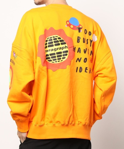 スウェット Paragraph/パラグラフ/ハッピーロゴプルオーバースウェット/Happy Logo Sweat/PARAGRAPH_NO.43|ZOZOTOWN PayPayモール店|23