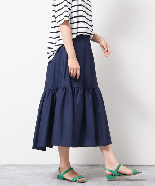 NOLLEY'S ノーリーズ　タフタギャザースカート　サイズ38 NOLLEY'S スカート タフタギャザースカート : ZOZOTOWN Yahoo!店