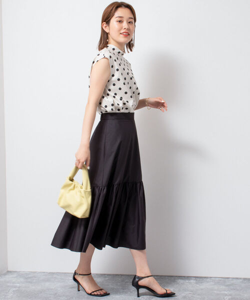 NOLLEY'S ノーリーズ　タフタギャザースカート　サイズ38 NOLLEY'S スカート タフタギャザースカート : ZOZOTOWN Yahoo!店