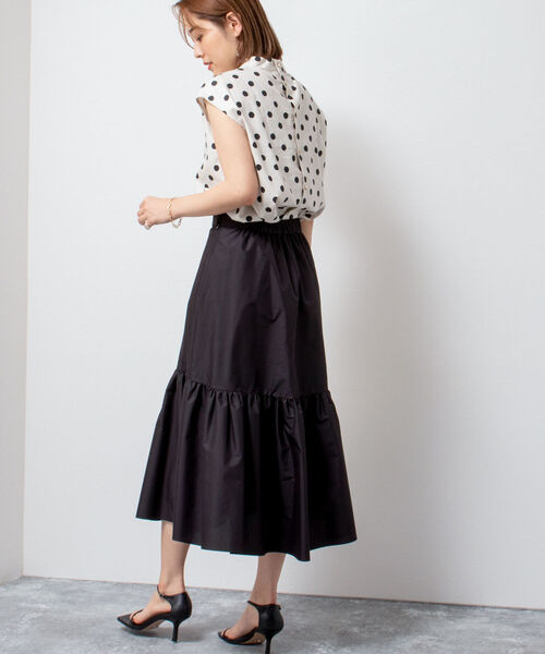 NOLLEY'S ノーリーズ　タフタギャザースカート　サイズ38 NOLLEY'S スカート タフタギャザースカート : ZOZOTOWN Yahoo!店