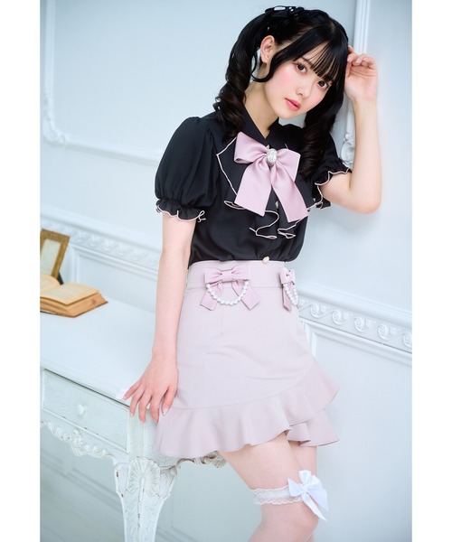 Ank Rouge スカート リボンマーメイドスカパン : ZOZOTOWN Yahoo