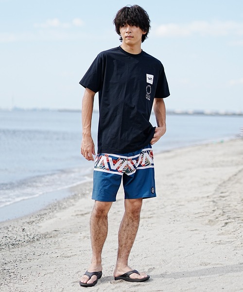 RVCA ラッシュガード RVCA/ルーカ 半袖 Tシャツ バックプリント