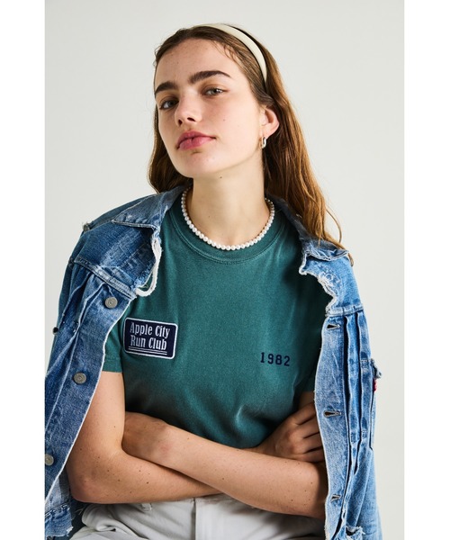 tシャツ PC CLASSIC WAPPEN TEE/クラシックワッペンTシャツ レディース