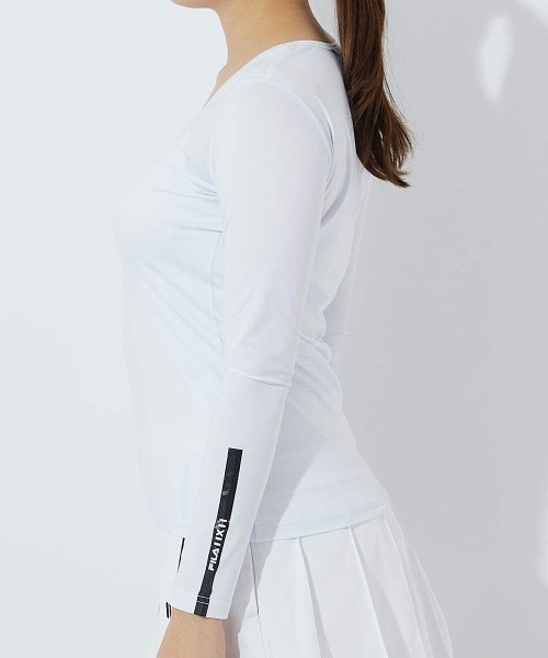 ブラウス シャツ 「FILA GOLF/フィラゴルフ」レディースノースリーブニットシャツ　ゴルフ レディース FILA GOLF ブラウス シャツ 「FILA GOLF/フィラゴルフ