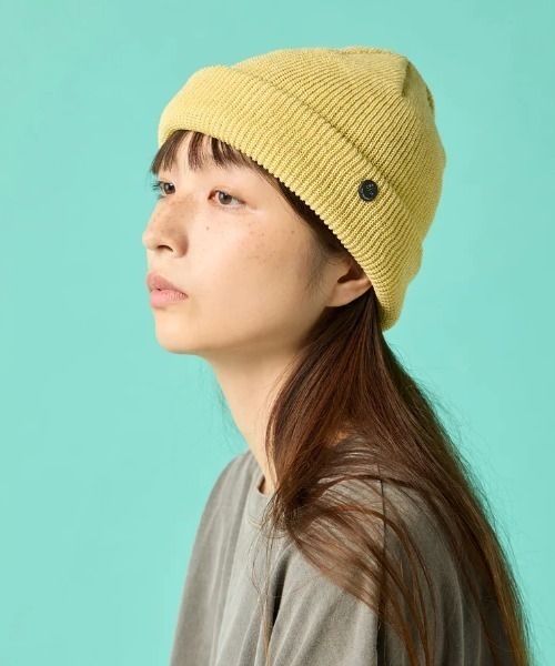 帽子 byea knit cap CAP KNIT CAP BURGUNDY（キャップニットキャップバーガンディー