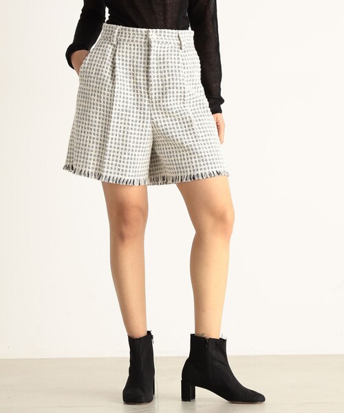 【最終値下げ】Edition エディション TWEEDハーフパンツ【即発送】 Edition パンツ ツイードハーフパンツ レディース : ZOZOTOWN