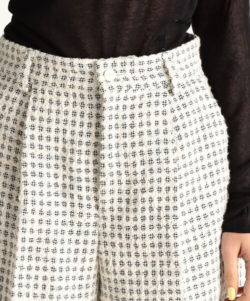 Edition パンツ ツイードハーフパンツ レディース : ZOZOTOWN