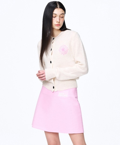 カーディガン MOHAIR CARDIGAN ROUND NECK レディース メンズ Mardi Mercredi カーディガン MOHAIR CARDIGAN ROUND NECK