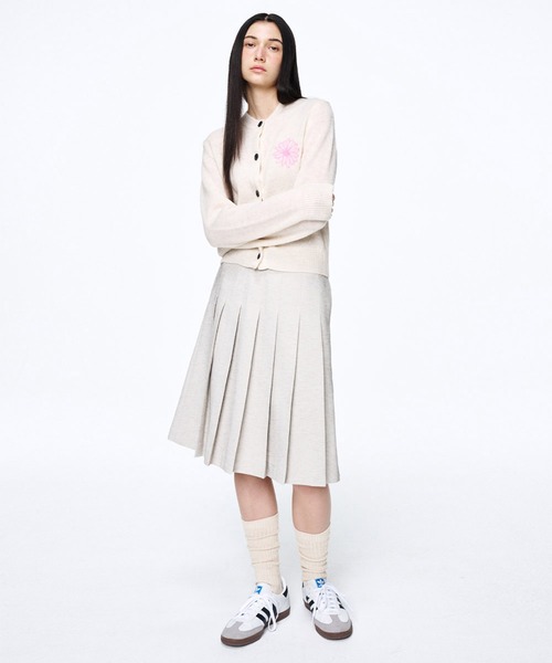 カーディガン MOHAIR CARDIGAN ROUND NECK レディース メンズ Mardi Mercredi カーディガン MOHAIR CARDIGAN ROUND NECK